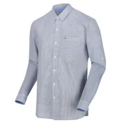 Regatta Mens Banning Cotton Oxford Long Sleeve Shirt -Men's Clothing Sales Store reg176 2tj 06