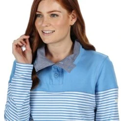 Regatta Womens Camiola High Button Neck Vented Shirt -Men's Clothing Sales Store reg227 ur4 03