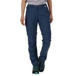 Regatta Womens Chaska Zip Off Durable Walking Trousers -Men's Clothing Sales Store reg260 8pq 01