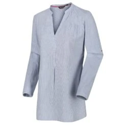 Regatta Womens Maelie Coolweave Cotton Long Sleeve Shirt -Men's Clothing Sales Store reg277 2tj 04