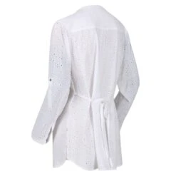 Regatta Womens Maelie Coolweave Cotton Long Sleeve Shirt -Men's Clothing Sales Store reg277 900 02