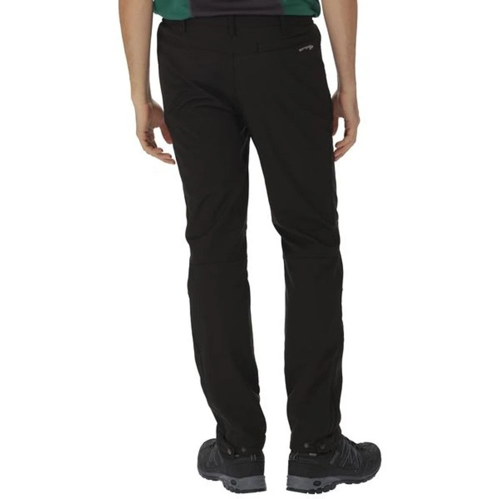 Regatta Mens Geo Softshell Water Repellant Wind Resistant Trousers 2 Regatta Mens Geo Softshell Water Repellant Wind Resistant Trousers - Image 2