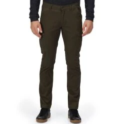 Regatta Mens Bryer II Coolweave Cotton Cargo Trousers