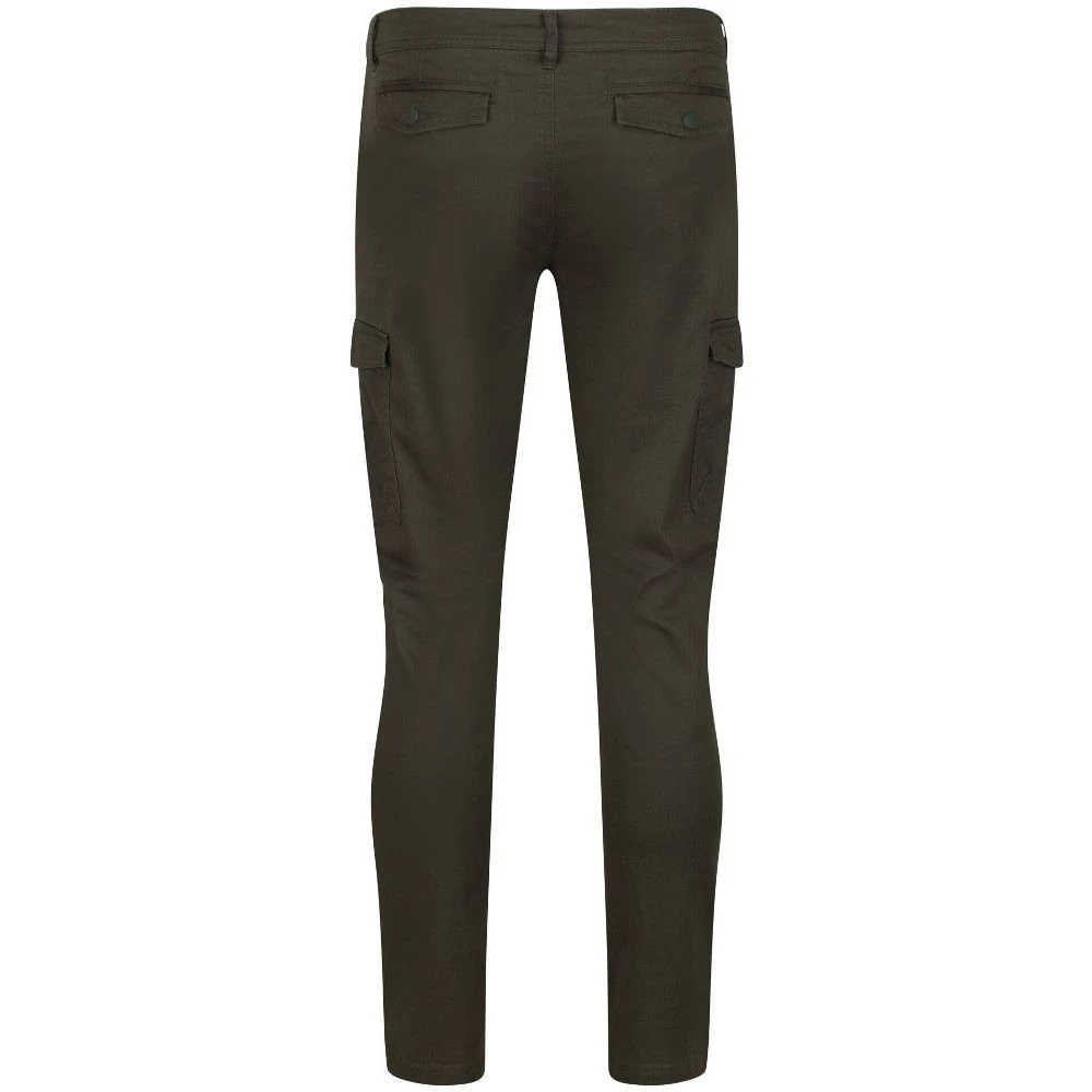 Regatta Mens Bryer II Coolweave Cotton Cargo Trousers 4 Regatta Mens Bryer II Coolweave Cotton Cargo Trousers - Image 4