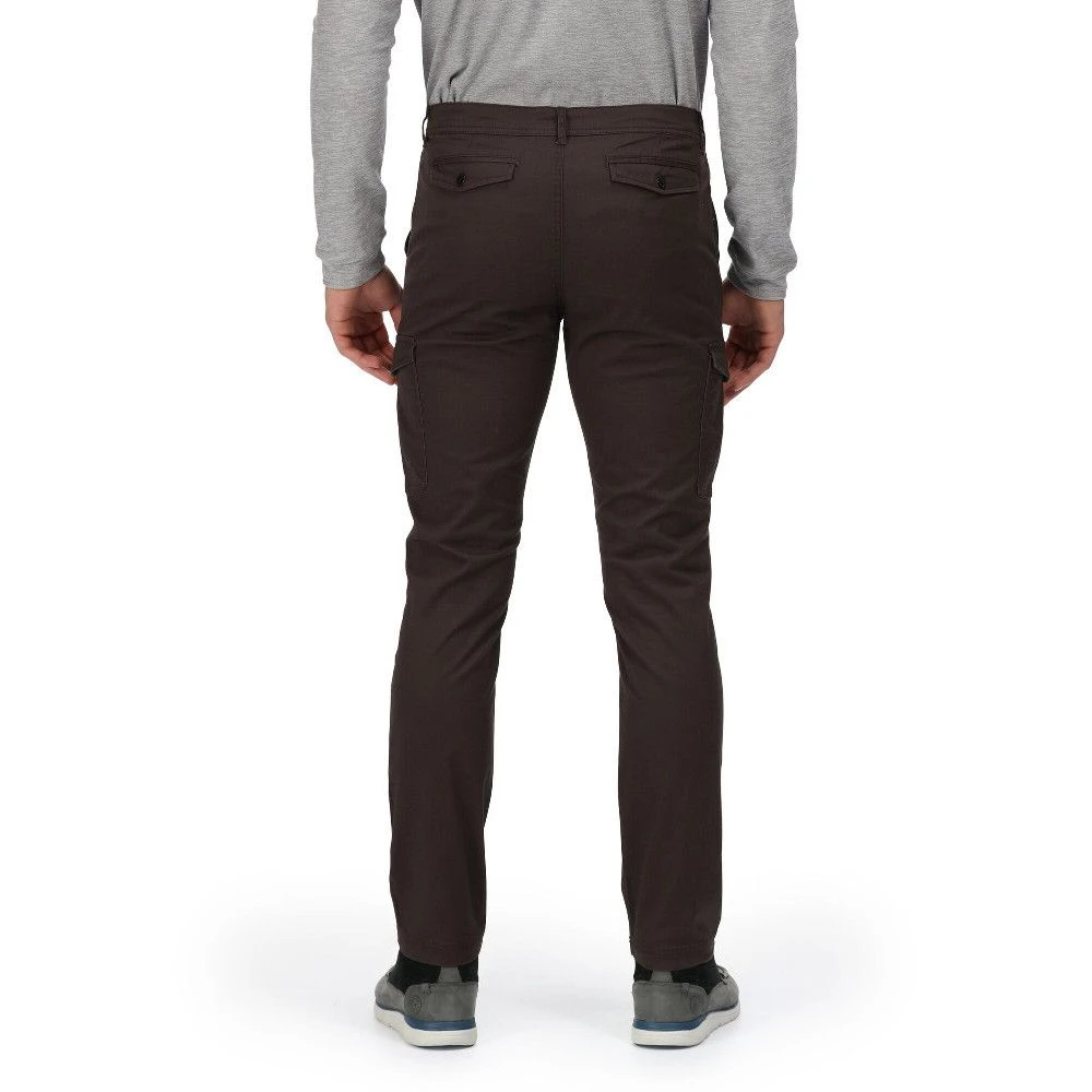 Regatta Mens Bryer II Coolweave Cotton Cargo Trousers 6 Regatta Mens Bryer II Coolweave Cotton Cargo Trousers - Image 6