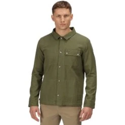 Regatta Mens Jayden Coolweave Cotton Long Sleeve Shirt 16 Regatta Mens Jayden Coolweave Cotton Long Sleeve Shirt -Men's Clothing Sales Store rmn187 7mm 01 1
