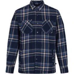 Regatta Mens Thamos Organic Cotton Check Long Sleeve Shirt 18 Regatta Mens Thamos Organic Cotton Check Long Sleeve Shirt -Men's Clothing Sales Store rms155 025 03