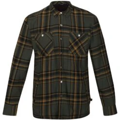 Regatta Mens Thamos Organic Cotton Check Long Sleeve Shirt 22 Regatta Mens Thamos Organic Cotton Check Long Sleeve Shirt -Men's Clothing Sales Store rms155 68j 03