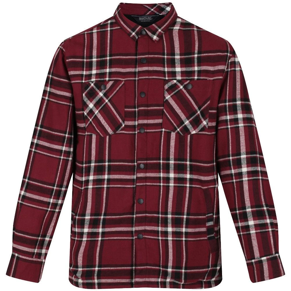 Regatta Mens Thamos Organic Cotton Check Long Sleeve Shirt 15 Regatta Mens Thamos Organic Cotton Check Long Sleeve Shirt - Image 15