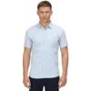 Regatta Mens Mikel Coolweave Cotton Short Sleeve Shirt