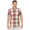 Regatta Mens Deakin IV Coolweave Cotton Short Sleeve Shirt -Men's Clothing Sales Store rms167 jpe 01
