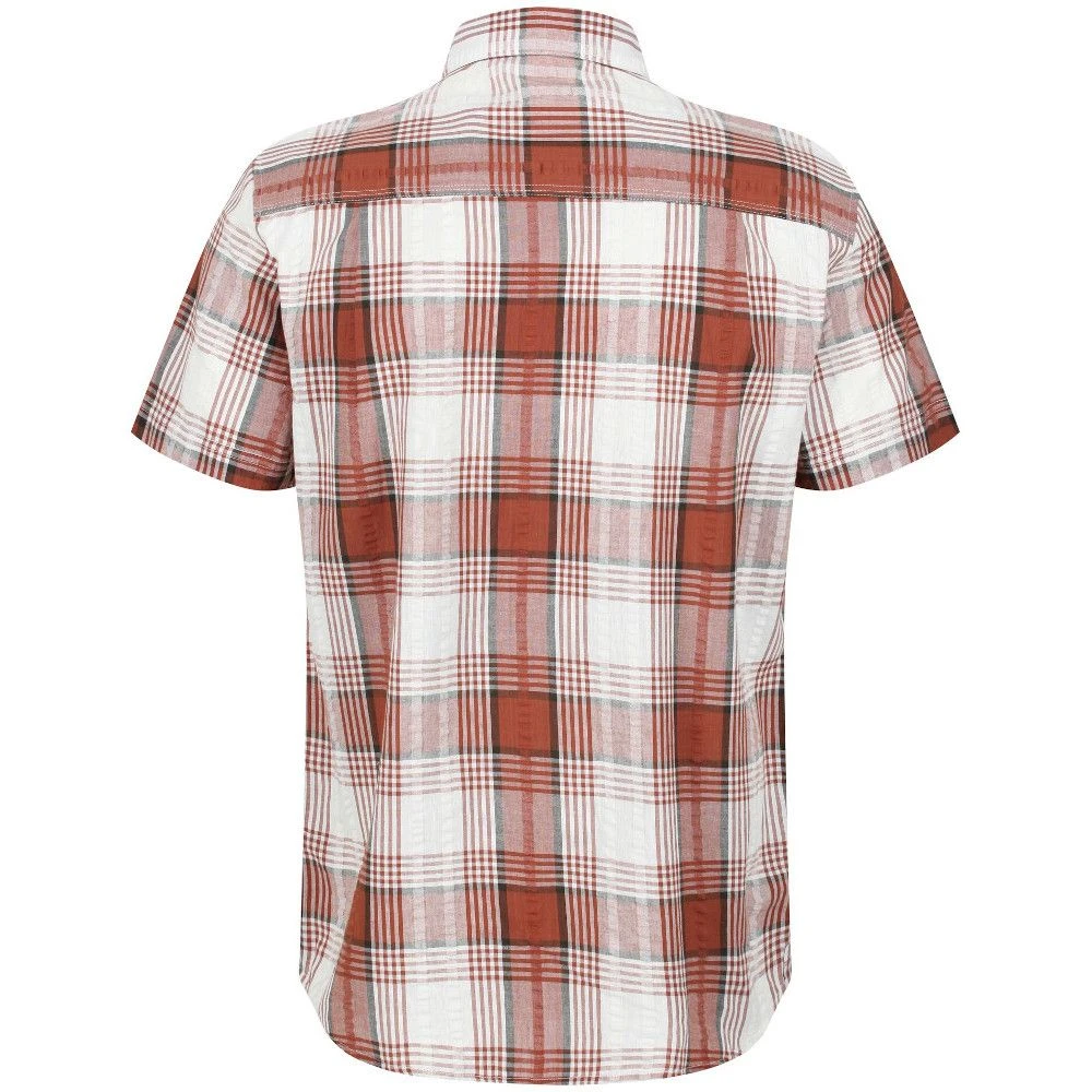 Regatta Mens Deakin IV Coolweave Cotton Short Sleeve Shirt 4 Regatta Mens Deakin IV Coolweave Cotton Short Sleeve Shirt - Image 4