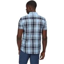 Regatta Mens Deakin IV Coolweave Cotton Short Sleeve Shirt 15 Regatta Mens Deakin IV Coolweave Cotton Short Sleeve Shirt -Men's Clothing Sales Store rms167 pq8 02