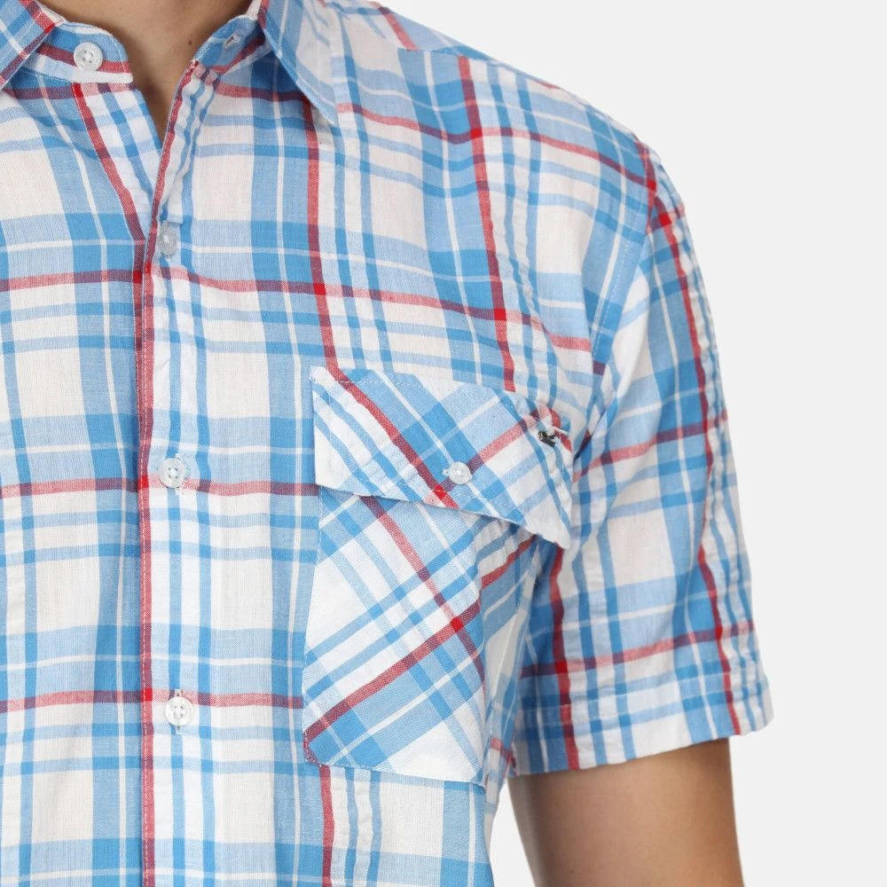 Regatta Mens Deavin Short Sleeve Casual Check Shirt 8 Regatta Mens Deavin Short Sleeve Casual Check Shirt - Image 8