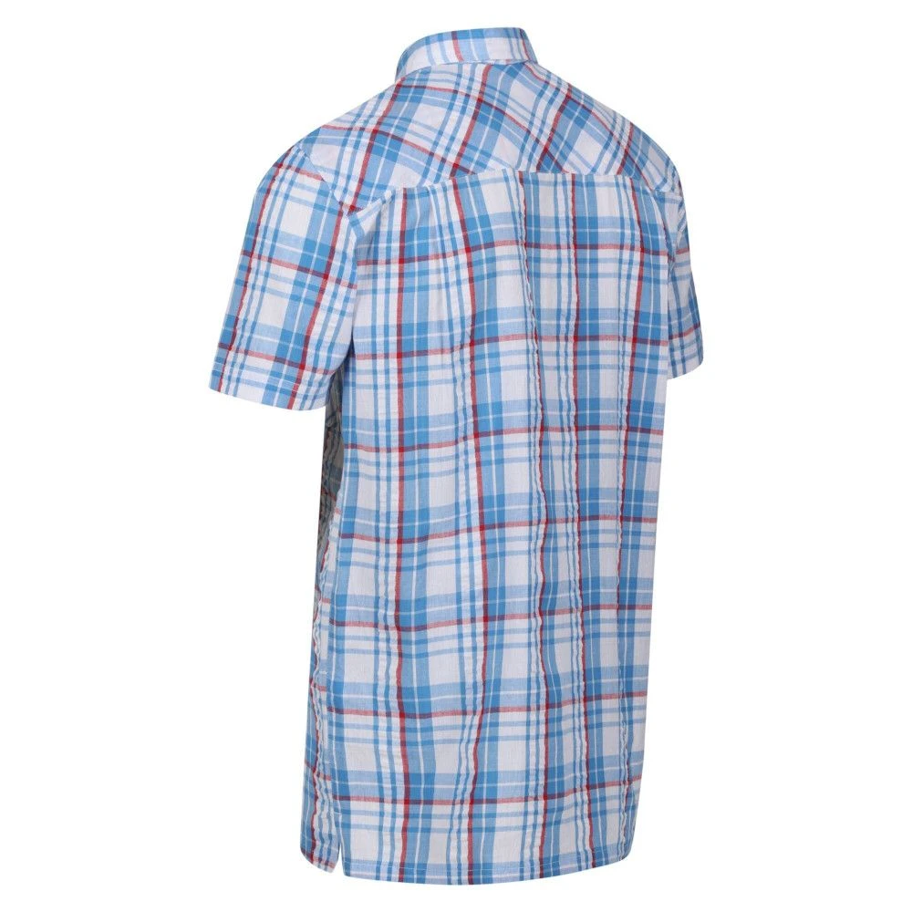 Regatta Mens Deavin Short Sleeve Casual Check Shirt 10 Regatta Mens Deavin Short Sleeve Casual Check Shirt - Image 10