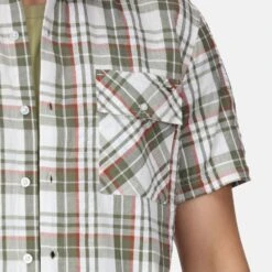 Regatta Mens Deavin Short Sleeve Casual Check Shirt 27 Regatta Mens Deavin Short Sleeve Casual Check Shirt -Men's Clothing Sales Store rms171 y10 03