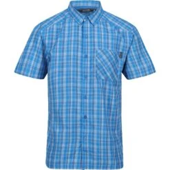 Regatta Mens Kalambo VII Short Sleeve Quick Dry Shirt -Men's Clothing Sales Store rms174 b5f 01