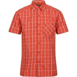 Regatta Mens Kalambo VII Short Sleeve Quick Dry Shirt -Men's Clothing Sales Store rms174 rph 01