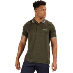 Regatta Mens Remex II Short Sleeve Quick Drying Polo Shirt -Men's Clothing Sales Store rmt186 68c 01