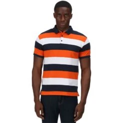 Regatta Mens Maxen Cotton Short Sleeve Polo Shirt