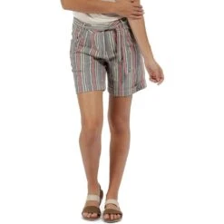 Regatta Womens/Ladies Samarah Coolweave Cotton Casual Walking Shorts -Men's Clothing Sales Store rwj200 7sz 01