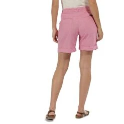 Regatta Womens/Ladies Samarah Coolweave Cotton Casual Walking Shorts -Men's Clothing Sales Store rwj200 7u1 02