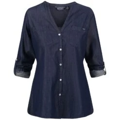 Regatta Womens Malaya Coolweave Cotton Lightweight Shirt -Men's Clothing Sales Store rws123 h18 01 1