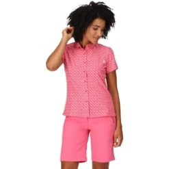 Regatta Womens Mindano VII Breathable Short Sleeve Shirt