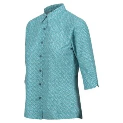 Regatta Womens Nimis V Breathable Mid Sleeve Shirt -Men's Clothing Sales Store rws153 g5s 05 1