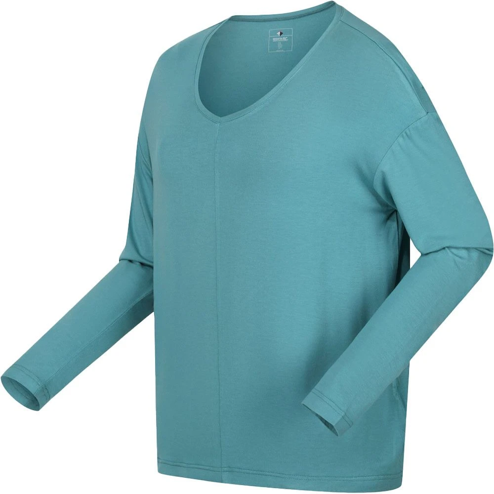 Regatta Womens Pimmy Breathable Stretch Long Sleeve T Shirt 5 Regatta Womens Pimmy Breathable Stretch Long Sleeve T Shirt - Image 5