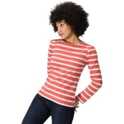 Regatta Womens Federica Long Sleeve T Shirt Tee -Men's Clothing Sales Store rwt287 mtb 01 1