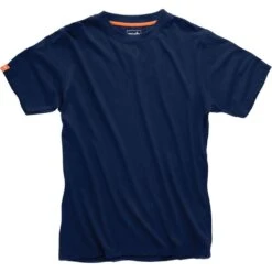 Scruffs Mens Eco Worker Cotton Work T Shirt -Men's Clothing Sales Store sh001 navy 01