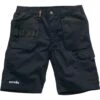 Scruffs Mens Trade Lightweight Flex Holster Work Shorts -Men's Clothing Sales Store sh034 blac 01