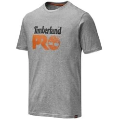 Timberland Pro Mens Core UPF Protection Graphic Logo T Shirt -Men's Clothing Sales Store tim060 gym 01