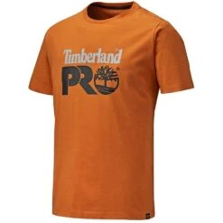 Timberland Pro Mens Core UPF Protection Graphic Logo T Shirt -Men's Clothing Sales Store tim060 or 01