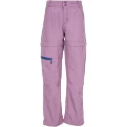 Trespass Girls Defender Adventure Turn Up Zip Off Trousers