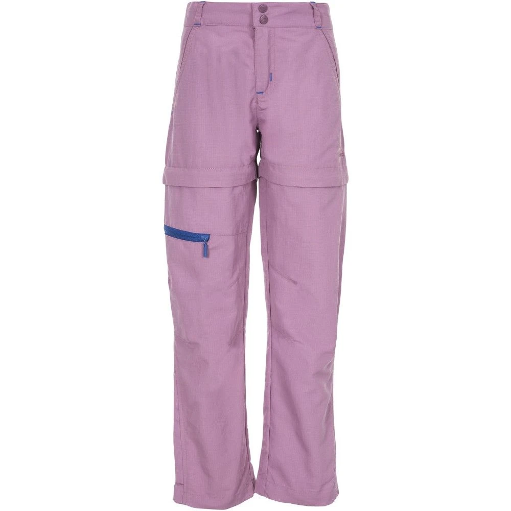 Trespass Girls Defender Adventure Turn Up Zip Off Trousers 1 Trespass Girls Defender Adventure Turn Up Zip Off Trousers