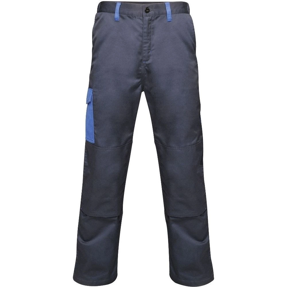 Regatta Mens Contrast Hardwearing Polycotton Cargo Trousers 5 Regatta Mens Contrast Hardwearing Polycotton Cargo Trousers - Image 5