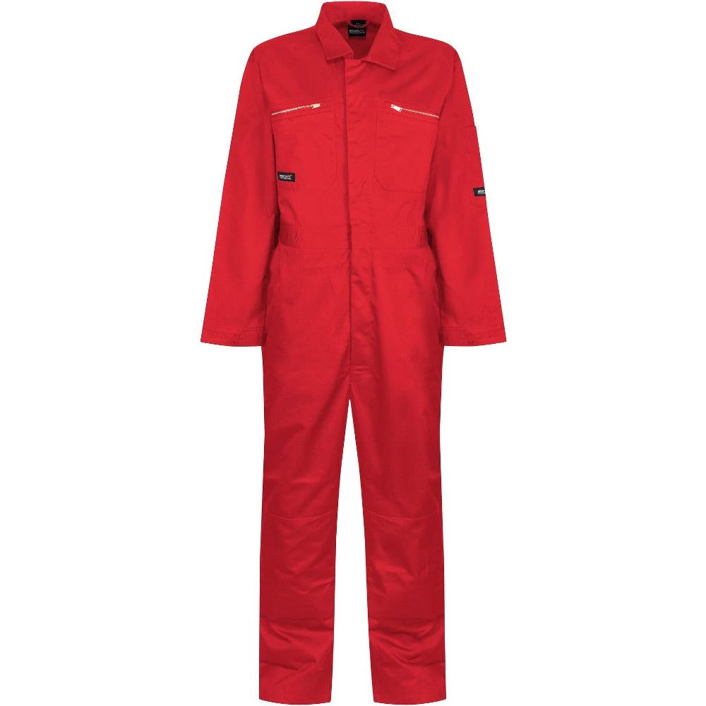Regatta Professional Mens Pro Zip Durable Coveralls 6 Regatta Professional Mens Pro Zip Durable Coveralls - Image 6