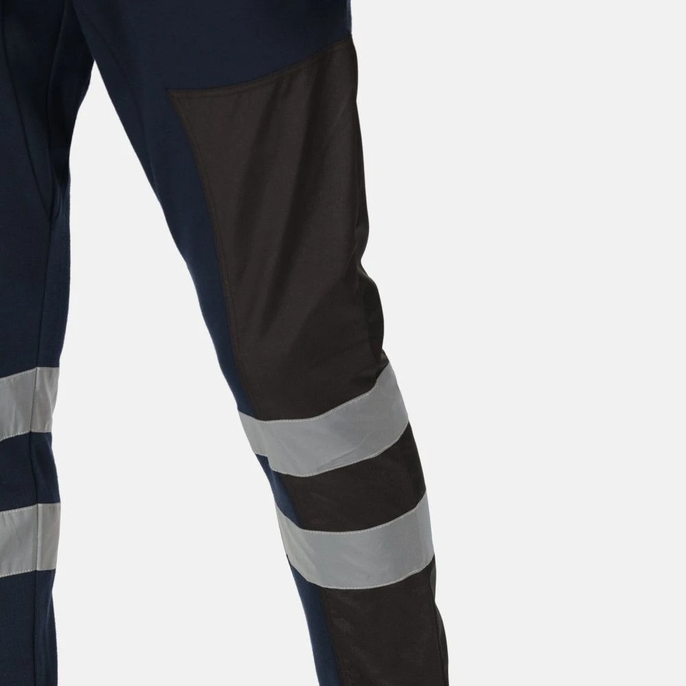 Regatta Professional Mens Ballistic Hi Vis Work Joggers 3 Regatta Professional Mens Ballistic Hi Vis Work Joggers - Image 3