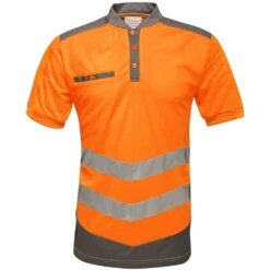 Tactical Threads Mens Hi Vis Quick Dry Workwear Polo Shirt
