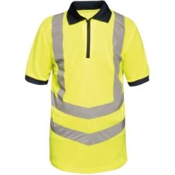Regatta Mens Hi Vis Pro Quick Dry Wicking Work Polo Shirt