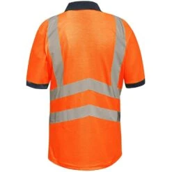 Regatta Mens Hi Vis Pro Quick Dry Wicking Work Polo Shirt -Men's Clothing Sales Store trs189 5lv 02
