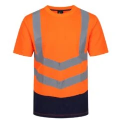 Regatta Professional Mens Hi Vis Short Sleeve T Shirt -Men's Clothing Sales Store trs194 5lv 02