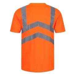 Regatta Professional Mens Hi Vis Short Sleeve T Shirt -Men's Clothing Sales Store trs194 5lv 03