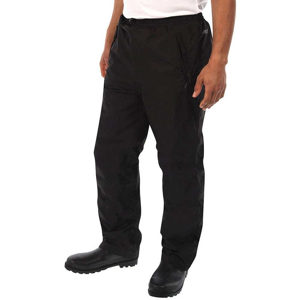 Regatta Mens Linton Waterproof Breathable Overtrousers 2 Regatta Mens Linton Waterproof Breathable Overtrousers - Image 2