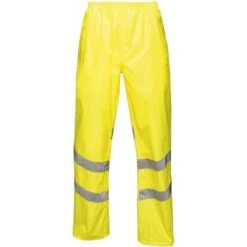Regatta Mens Hi Vis Pro Packaway Waterproof Work Trousers 10 Regatta Mens Hi Vis Pro Packaway Waterproof Work Trousers -Men's Clothing Sales Store trw498 200 01