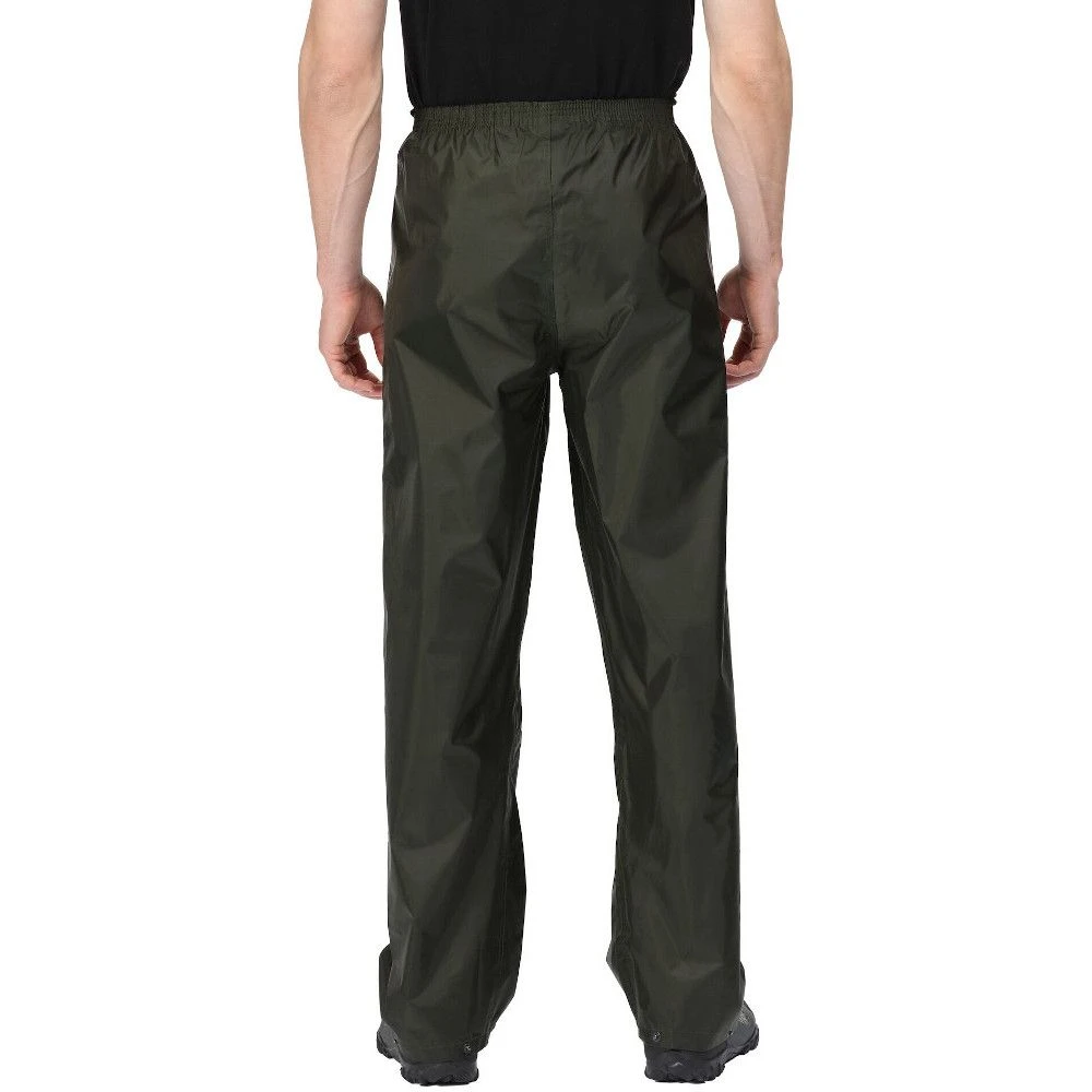 Regatta Mens Stormbreak Waterproof Durable Overtrousers 2 Regatta Mens Stormbreak Waterproof Durable Overtrousers - Image 2