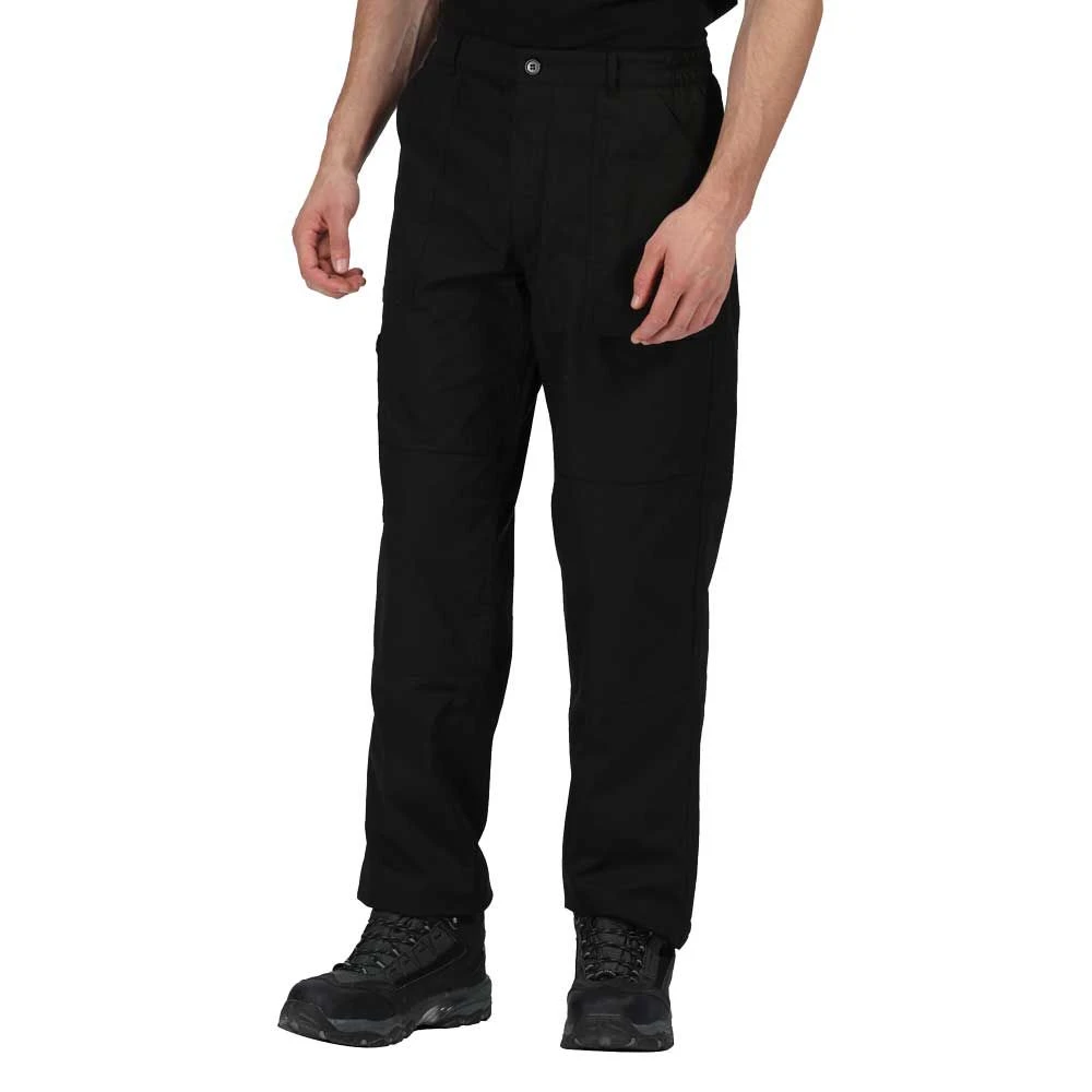 Regatta Mens Polycotton Warm Lined Robust Workwear Action Trousers 2 Regatta Mens Polycotton Warm Lined Robust Workwear Action Trousers - Image 2
